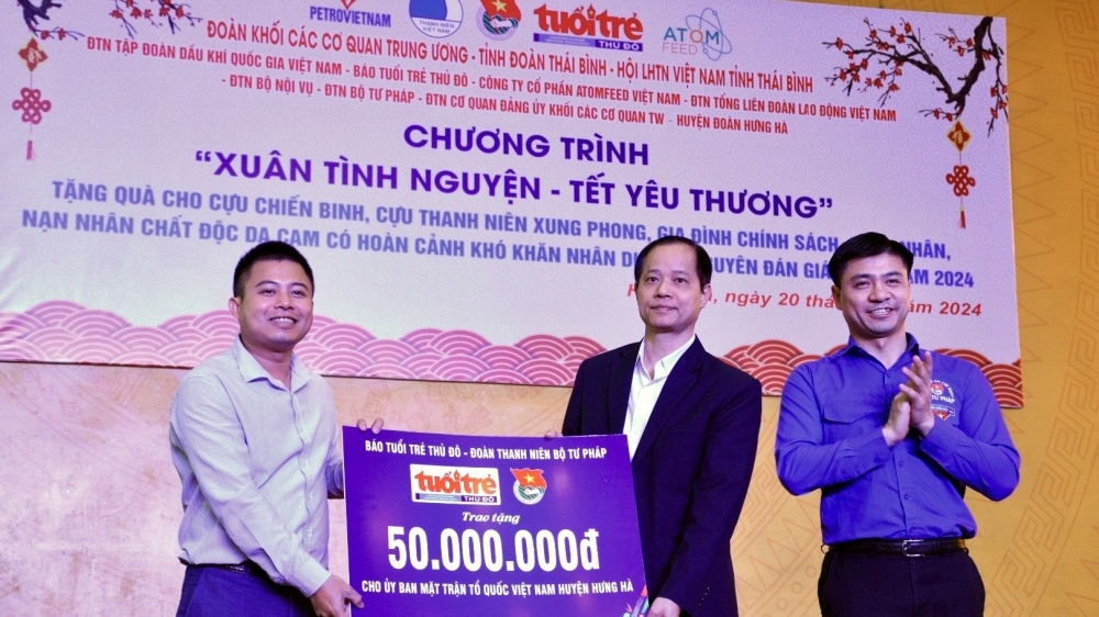Tuổi trẻ Thủ đô thực hiện chương trình “Xuân tình nguyện - Tết yêu thương"