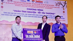 tuoi tre thu do thuc hien chuong trinh xuan tinh nguyen tet yeu thuong