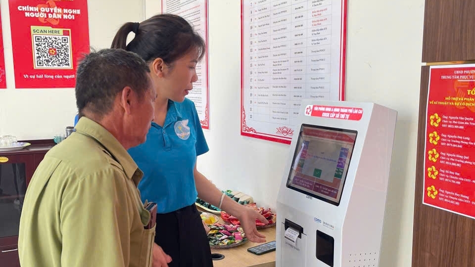 Lào Cai đạt loại xuất sắc về phục vụ người dân, doanh nghiệp trong dịch vụ công