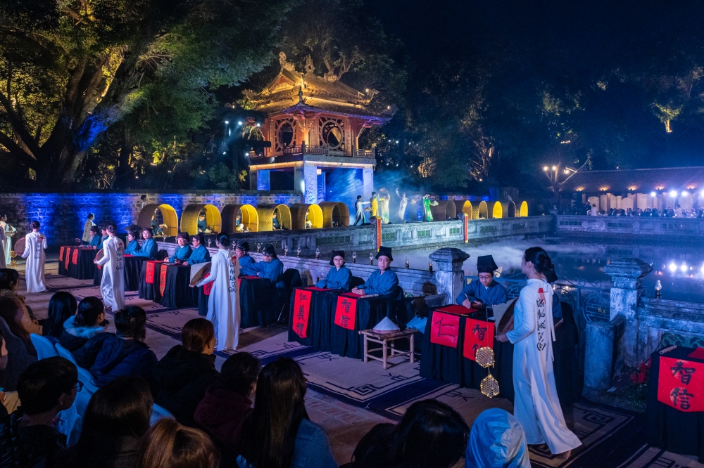 Tái hiện truyền thống khoa cử ngàn năm tại Văn Miếu - Quốc Tử Giám