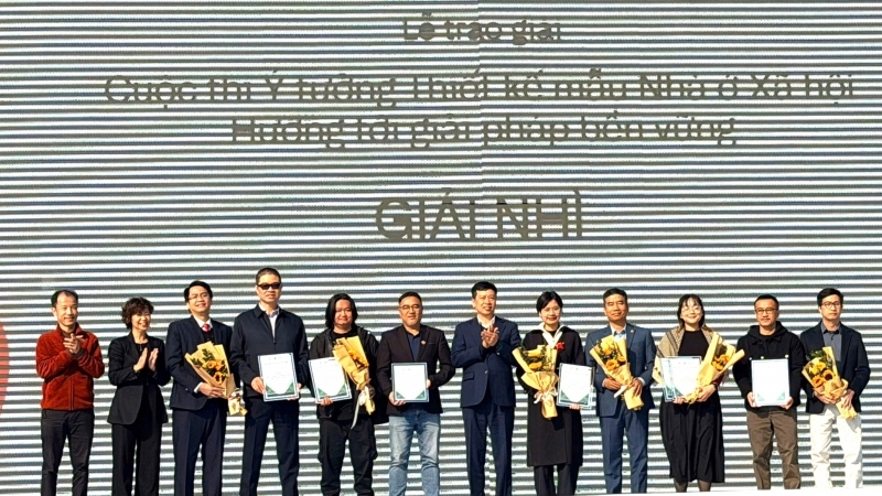 Trao giải Cuộc thi "Ý tưởng thiết kế mẫu nhà ở xã hội – Hướng tới giải pháp bền vững"