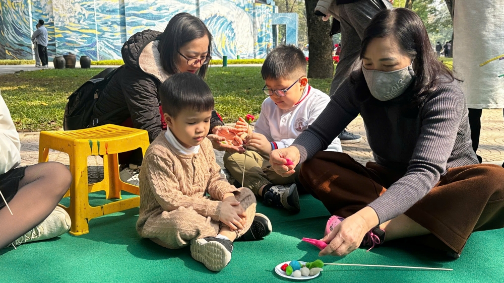 Ngỡ ngàng trước không gian sáng tạo Công viên Thống nhất