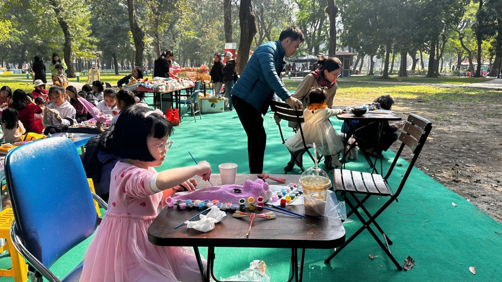 Ngỡ ngàng trước không gian sáng tạo Công viên Thống nhất