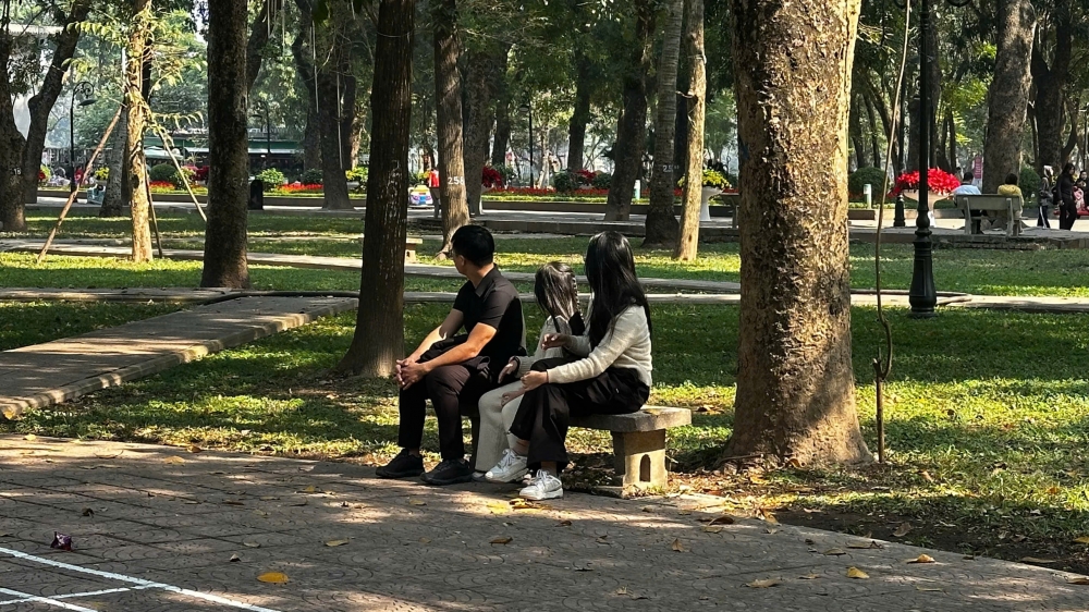 Ngỡ ngàng trước không gian sáng tạo Công viên Thống nhất