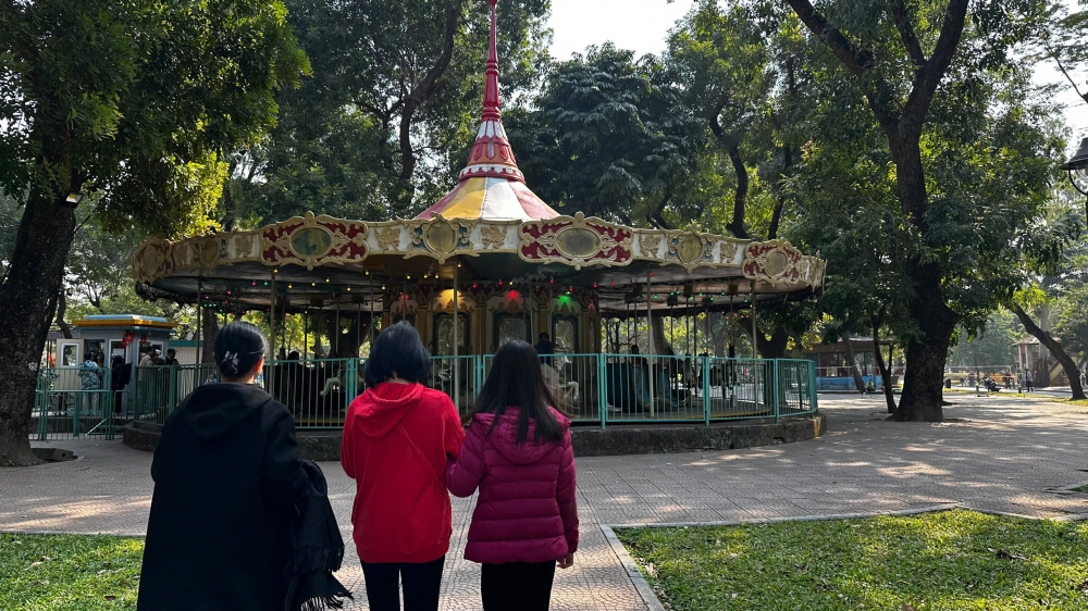 Ngỡ ngàng trước không gian sáng tạo Công viên Thống nhất