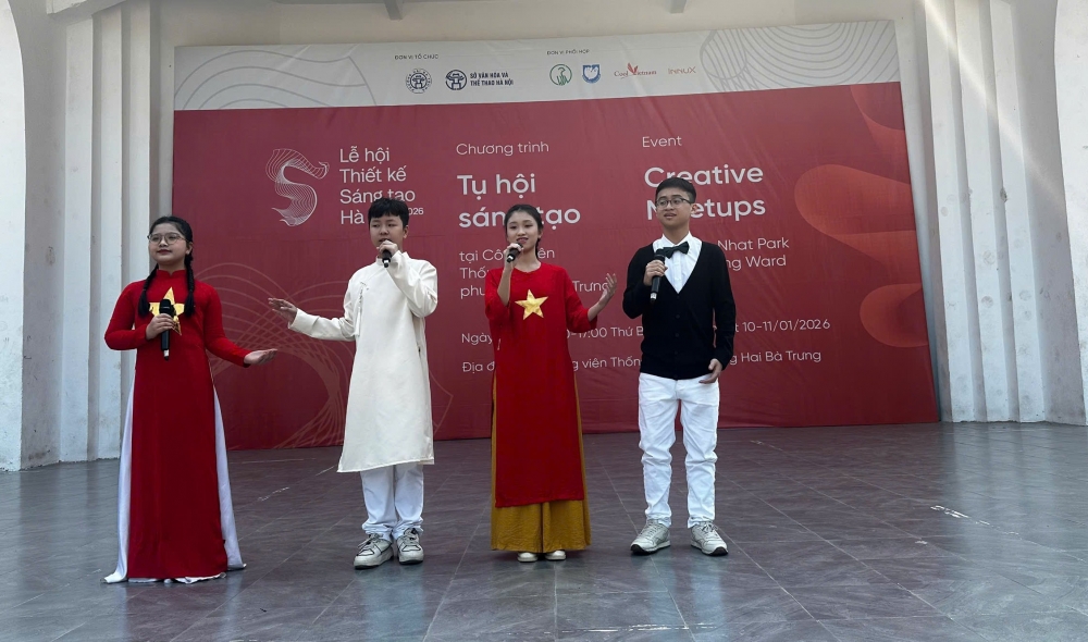 Ngỡ ngàng trước không gian sáng tạo Công viên Thống nhất