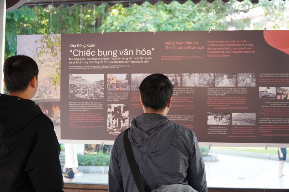 Chợ Đồng Xuân – “trái tim” của Lễ hội Thiết kế Sáng tạo Hà Nội 2026