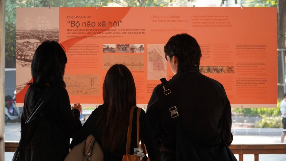 Chợ Đồng Xuân – “trái tim” của Lễ hội Thiết kế Sáng tạo Hà Nội 2026