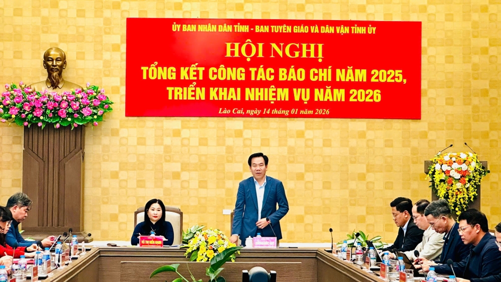 Lào Cai: Tạo điều kiện để báo chí phát huy tính chủ động trong tuyên truyền