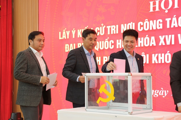 Giám đốc ĐHQGHN Hoàng Minh Sơn được giới thiệu ứng cử đại biểu Quốc hội khóa XVI