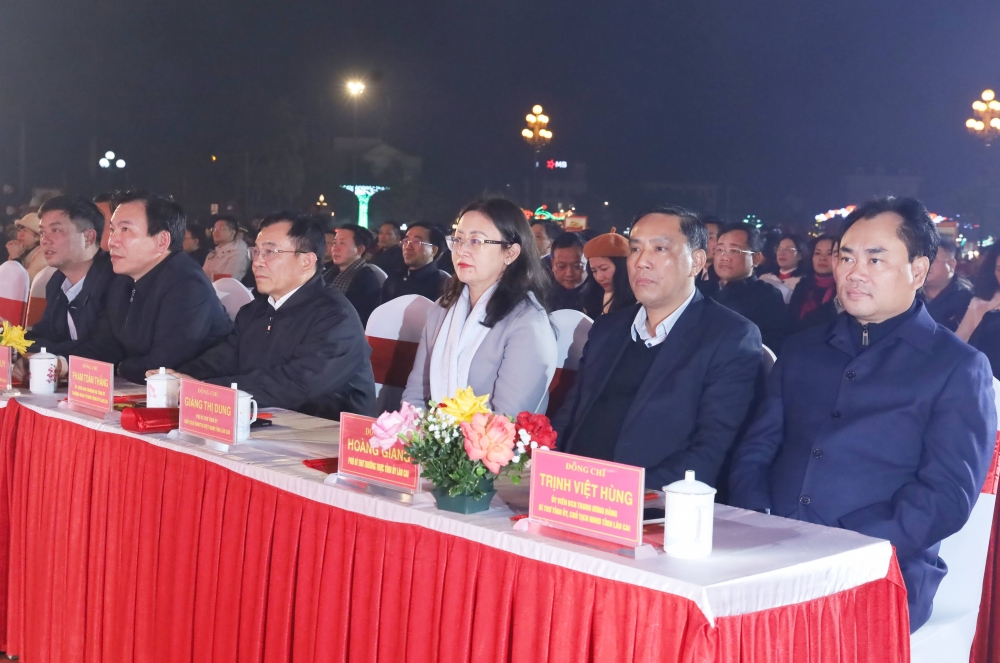 Lào Cai: Chương trình nghệ thuật đặc biệt chào mừng thành công của Đại hội XIV của Đảng Lào Cai: Chương trình nghệ thuật đặc biệt chào mừng thành công của Đại hội XIV của Đảng