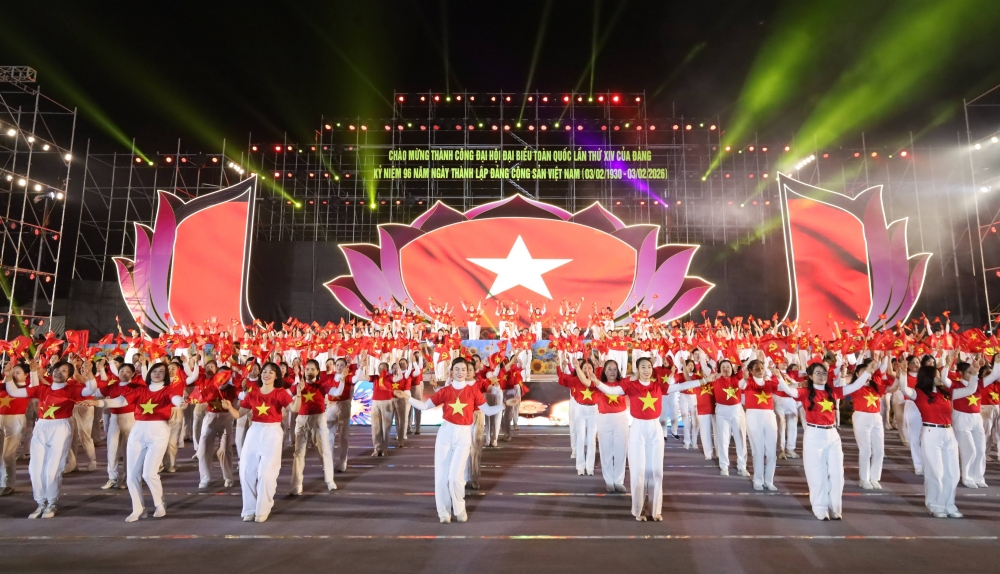 Lào Cai: Chương trình nghệ thuật đặc biệt chào mừng thành công của Đại hội XIV của Đảng Lào Cai: Chương trình nghệ thuật đặc biệt chào mừng thành công của Đại hội XIV của Đảng