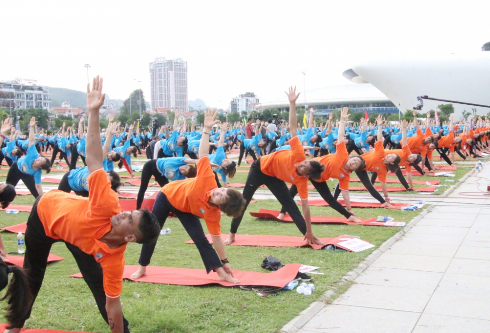 600 người sẽ đồng diễn yoga tại Festival Yoga mùa Xuân