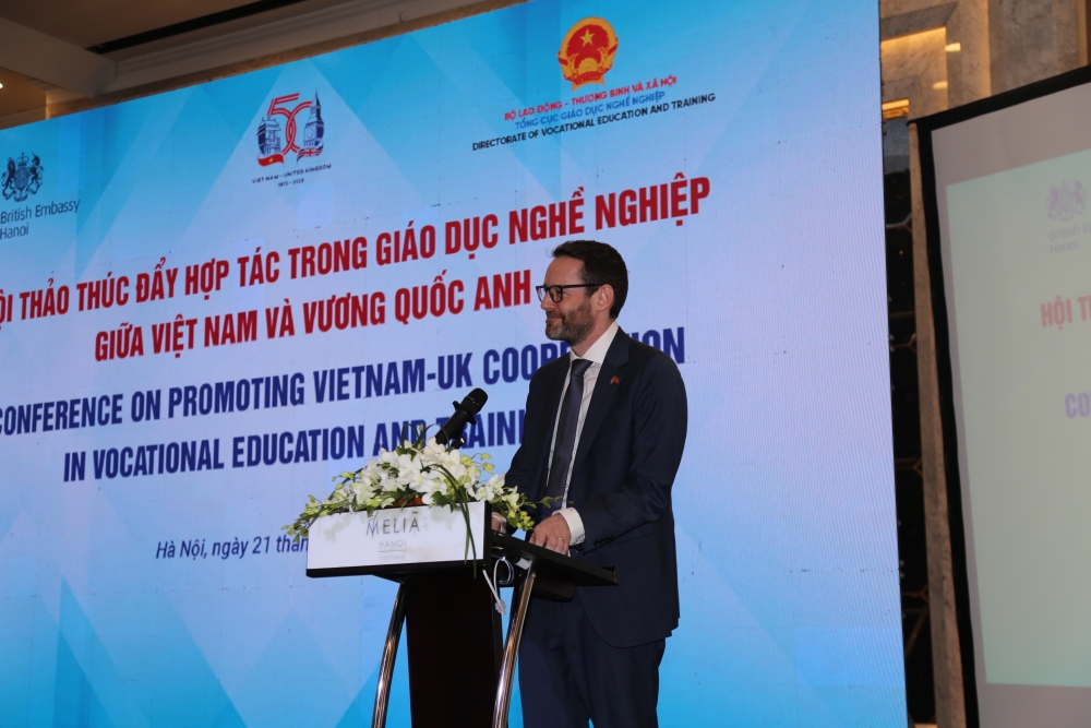 Vương quốc Anh và Việt Nam thúc đẩy hợp tác trong lĩnh vực giáo dục nghề nghiệp
