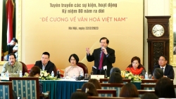 Nhiều hoạt động sôi nổi kỷ niệm 80 năm Đề cương về văn hóa Việt Nam