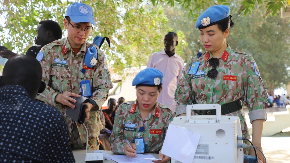 Bệnh viện dã chiến 2.4 tổ chức nhiều hoạt động khám chữa bệnh tại Nam Sudan