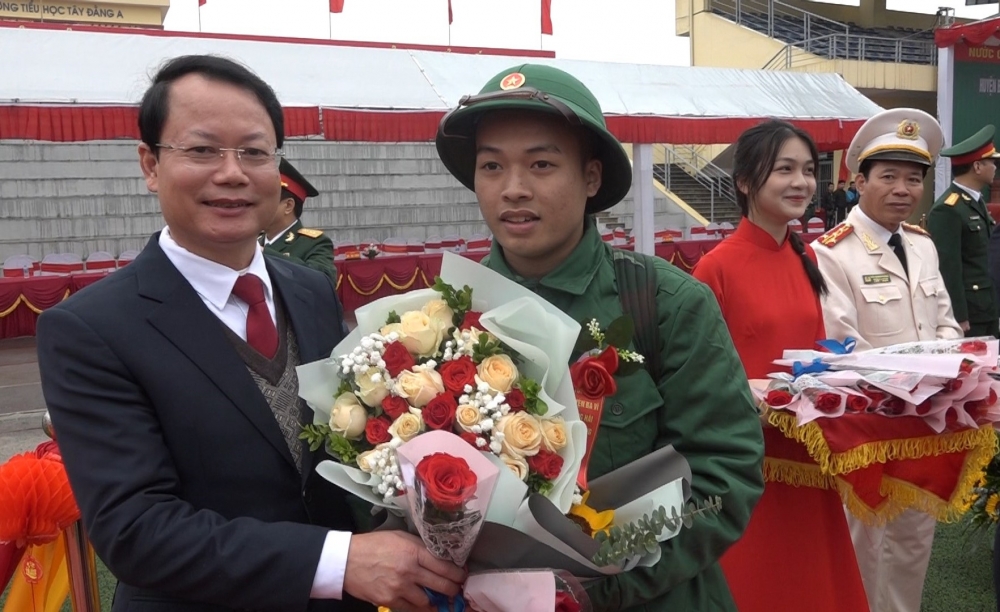 Ba Vì: Tưng bừng ngày hội tòng quân 2024