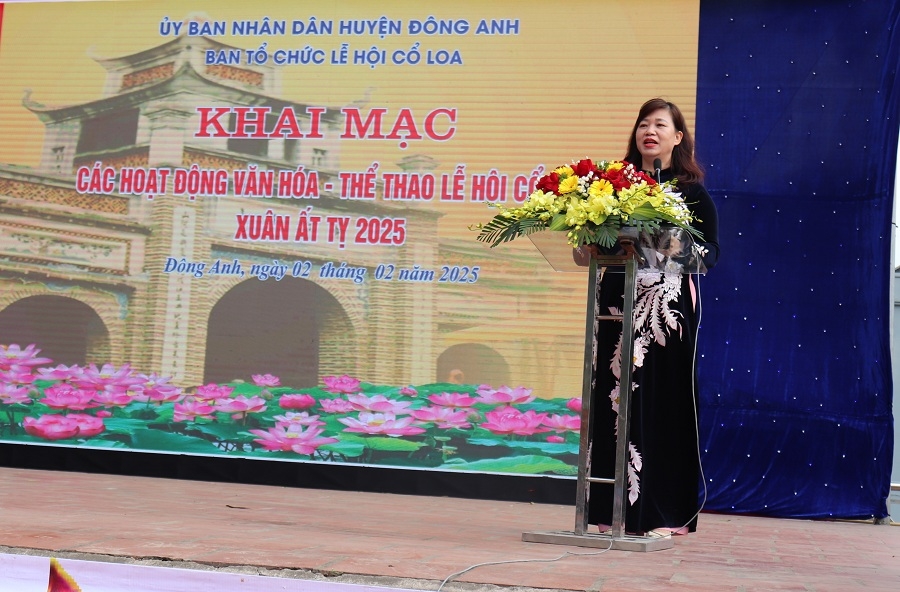 Nhiều hoạt động đặc sắc tại Lễ hội Cổ Loa năm 2025