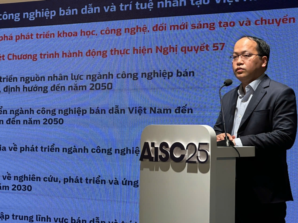 1000 chuyên gia quy tụ tại hội nghị quốc tế về trí tuệ nhân tạo và bán dẫn tại Việt Nam