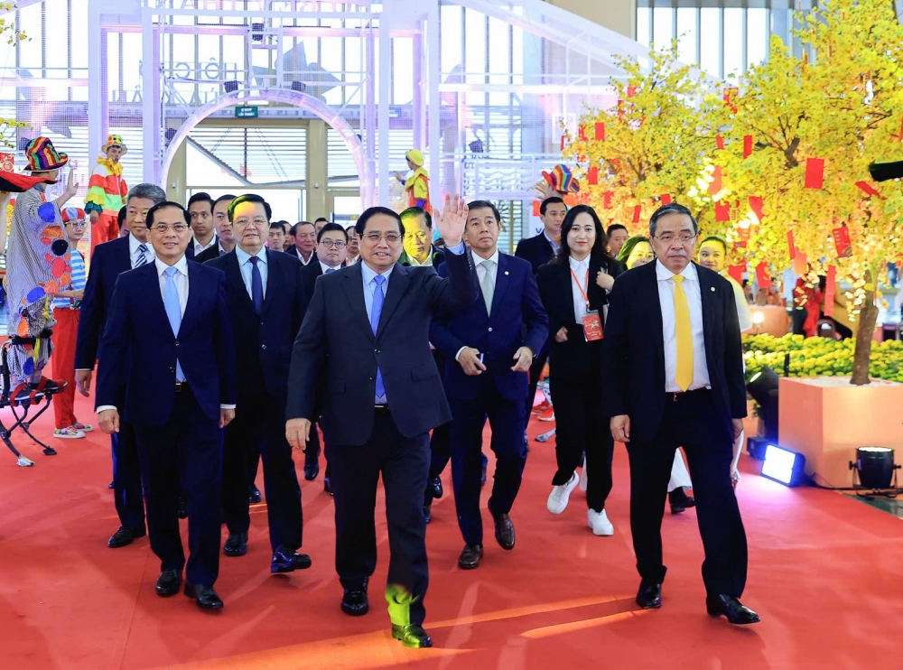 Thủ tướng Phạm Minh Chính dự khai mạc Hội chợ Mùa Xuân năm 2026 Thủ tướng Phạm Minh Chính dự khai mạc Hội chợ Mùa Xuân năm 2026