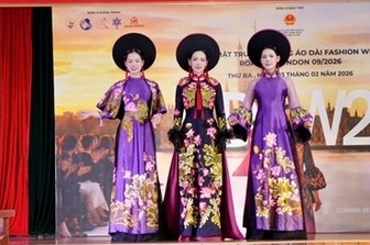 "Áo dài Fashion Week London 2026": Kể chuyện văn hóa Việt Nam qua áo dài