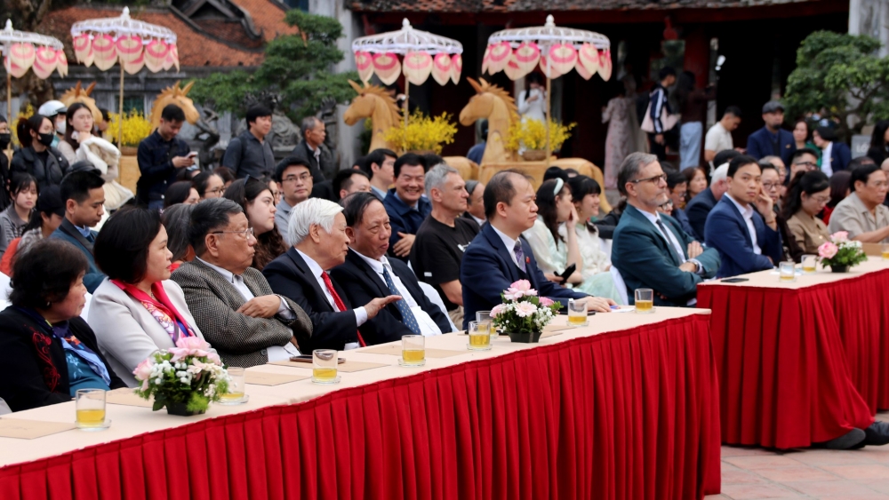 Khai mạc trưng bày “Sử đá lưu danh” tại Văn Miếu - Quốc Tử Giám