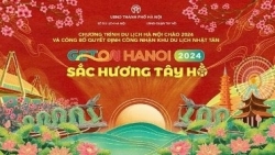 Hàng trăm máy bay không người lái trình diễn trong “Sắc hương Tây Hồ”