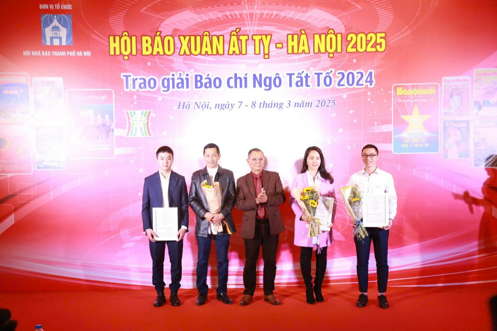 Báo Tuổi trẻ Thủ đô giành giải Nhì Giải báo chí Ngô Tất Tố