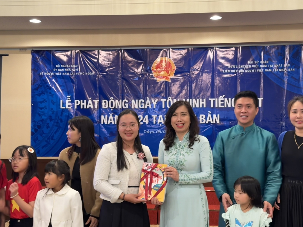 Phát động Ngày tôn vinh tiếng Việt năm 2024  tại Nhật Bản