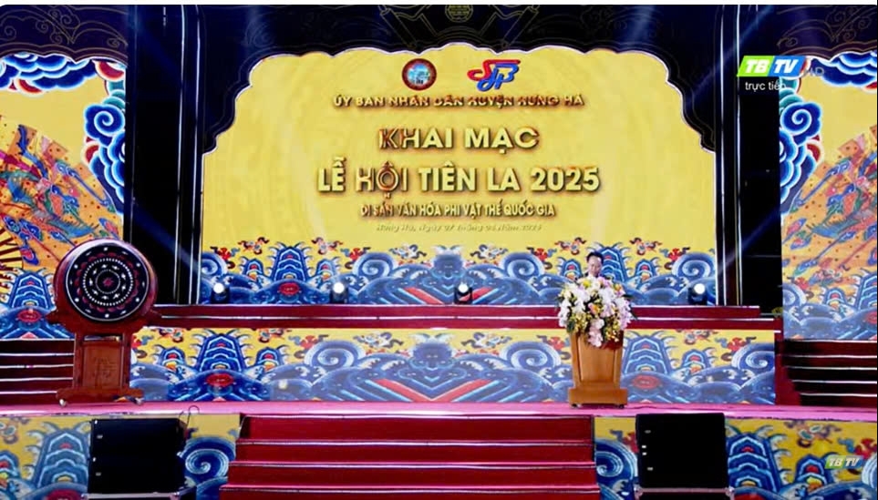 Khai mạc Lễ hội Tiên La năm 2025