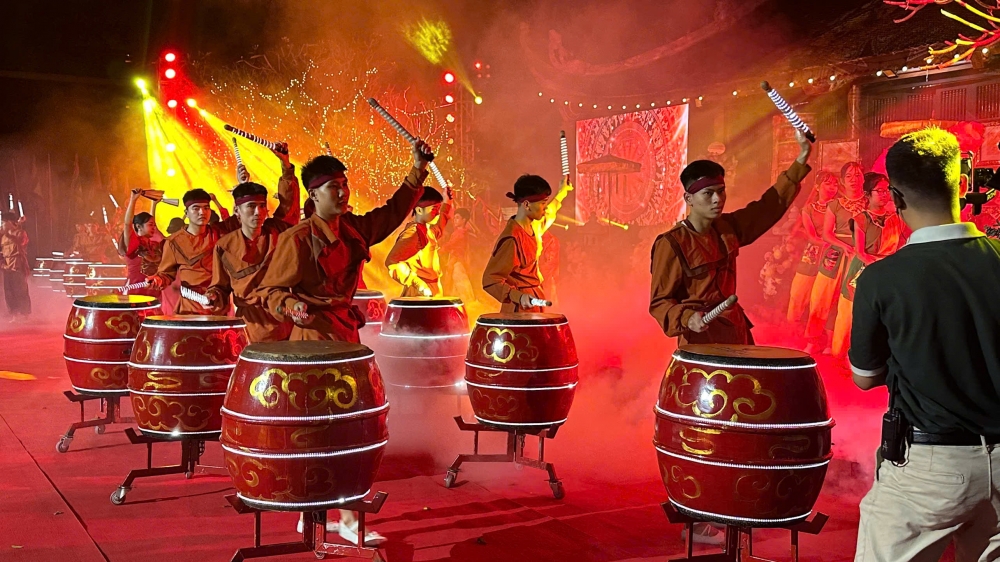 Quận Long Biên: Tưng bừng Lễ đón nhận bằng xếp hạng di tích cấp thành phố