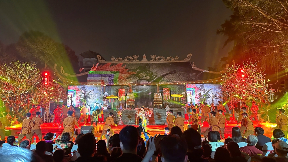 Quận Long Biên: Tưng bừng Lễ đón nhận bằng xếp hạng di tích cấp thành phố