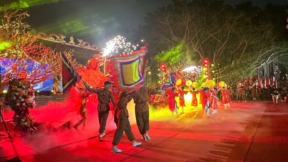 Quận Long Biên: Tưng bừng Lễ đón nhận bằng xếp hạng di tích cấp thành phố