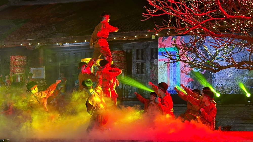 Quận Long Biên: Tưng bừng Lễ đón nhận bằng xếp hạng di tích cấp thành phố