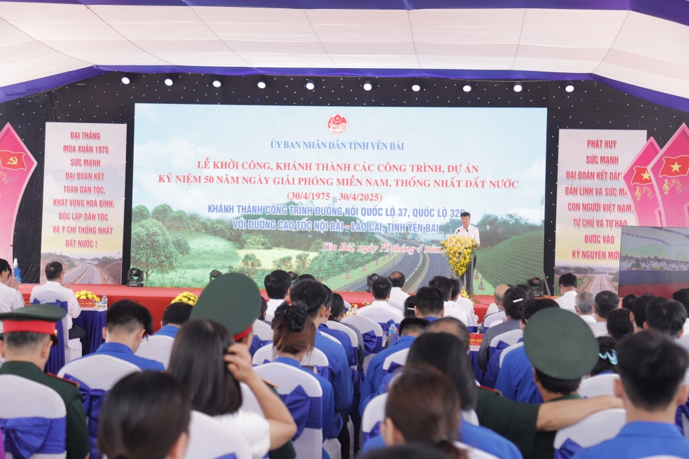 Khánh thành công trình Đường nối Quốc lộ 37, Quốc lộ 32C với cao tốc Nội Bài – Lào Cai