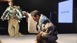 cuoc gap go giua 2 di san van hoa viet nhat tai van mieu quoc tu giam