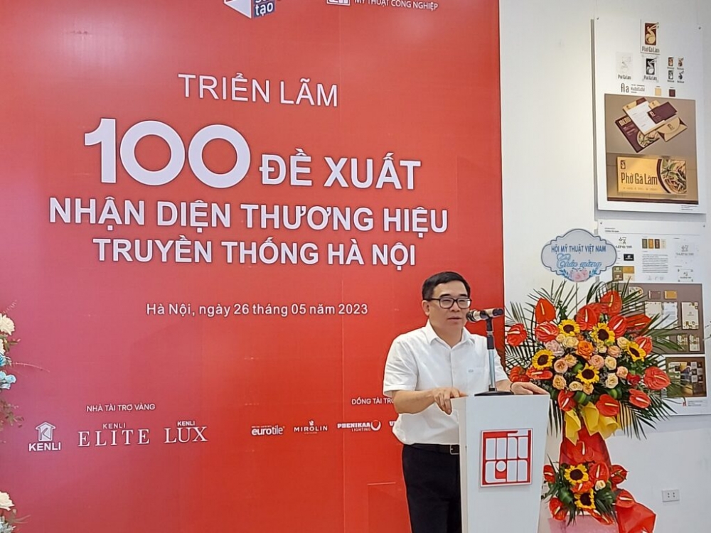 Triển lãm “100 đề xuất nhận diện thương hiệu truyền thống Hà Nội”
