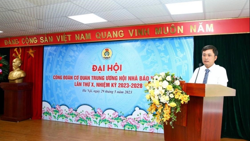 Ông Lê Trần Nguyên Huy làm Chủ tịch Công đoàn Cơ quan Trung ương Hội Nhà báo Việt Nam