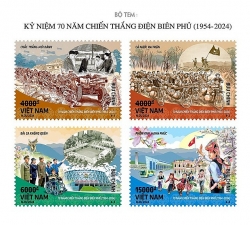 Phát hành bộ tem đặc biệt “Kỷ niệm 70 năm Chiến thắng Điện Biên Phủ”