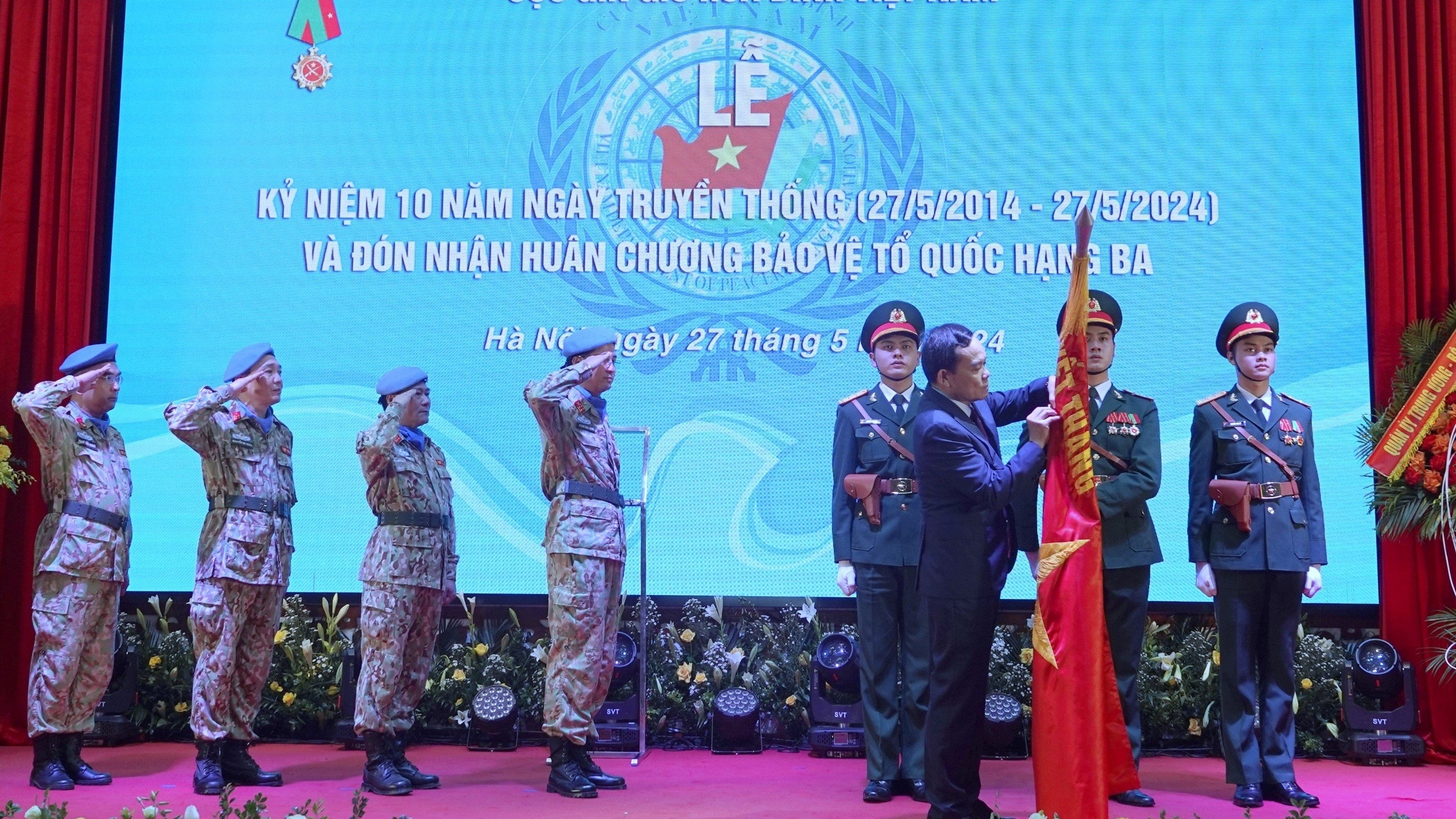 Hơn 800 lượt lính mũ nồi xanh tham gia gìn giữ hòa bình Liên hợp quốc