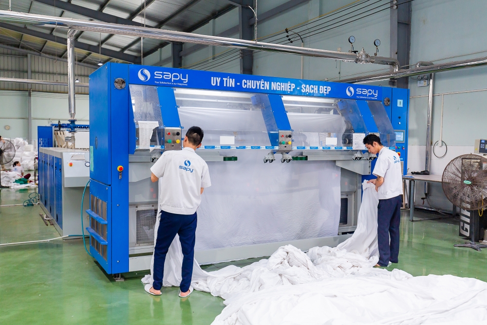 Xí nghiệp Giặt là SAPY - Hành trình 35 năm trưởng thành và bứt phá