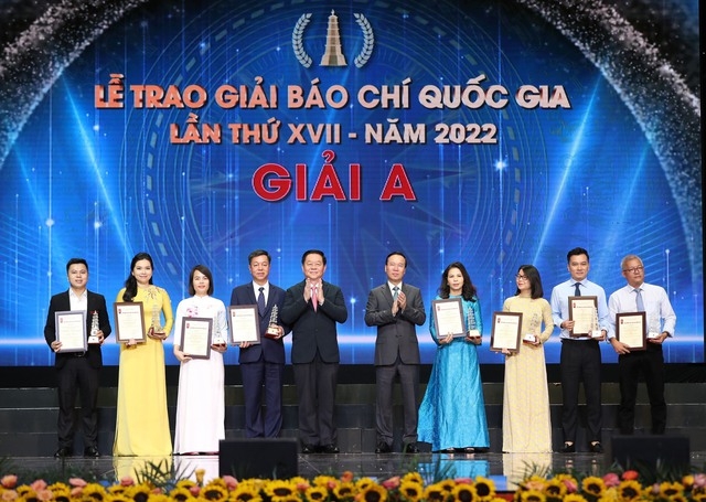 Trao Giải Báo chí Quốc gia lần thứ XVII – năm 2022