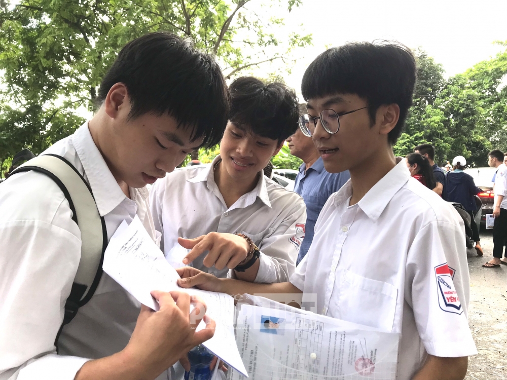 Hà Nội: Ngày thi thứ 2, nhiều thí sinh thoải mái vì không phải thi môn Ngoại ngữ