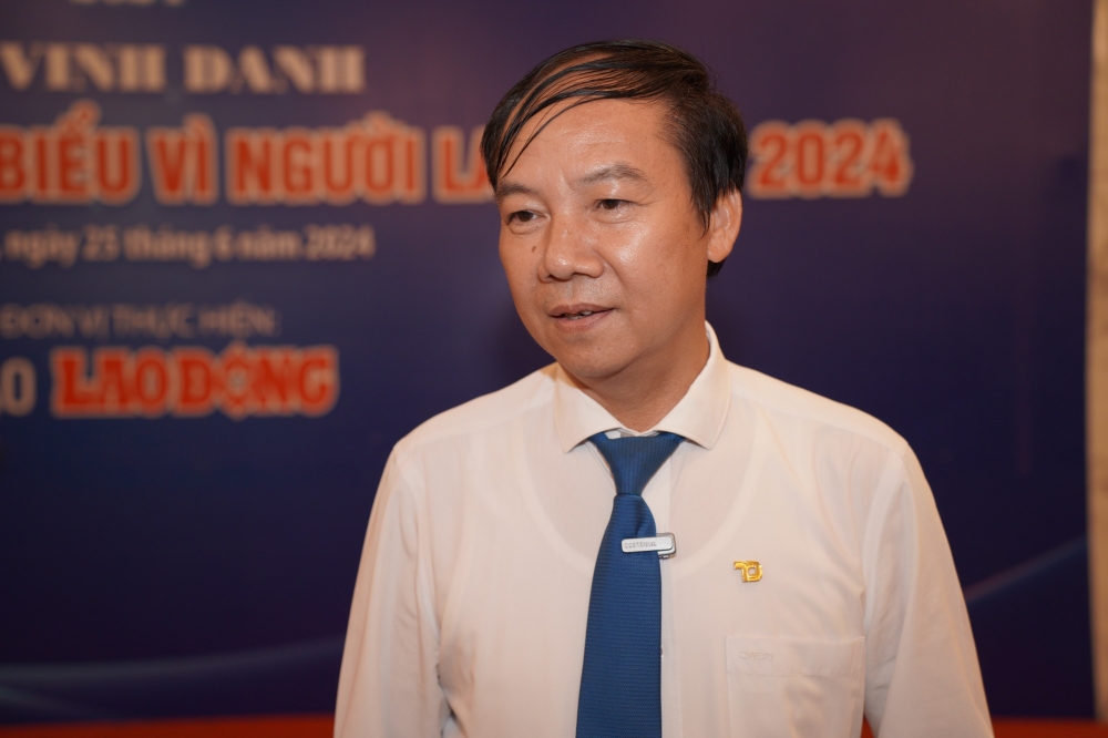 Lễ vinh danh "Doanh nghiệp tiêu biểu vì người lao động 2024"