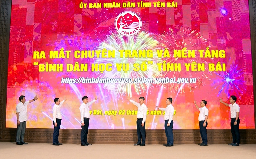 Yên Bái phát động phong trào “Bình dân học vụ số”