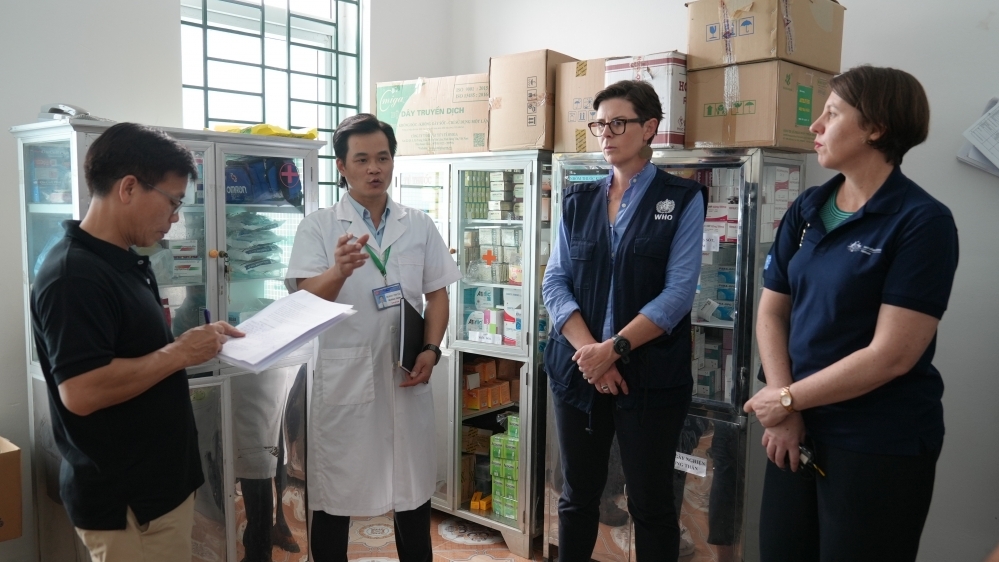 Các cơ quan của Liên Hợp Quốc thăm bà con vùng thiên tai ở Lào Cai