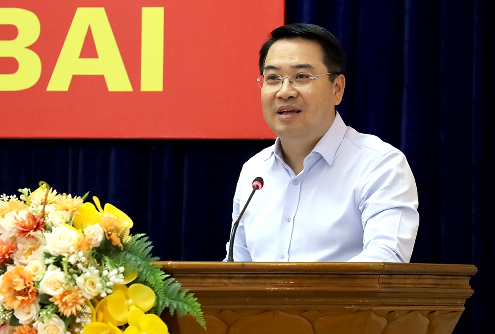 Đồng chí Nguyễn Tuấn Anh, Phó Bí thư Tỉnh ủy, Chủ tịch UBND tỉnh Yên Bái