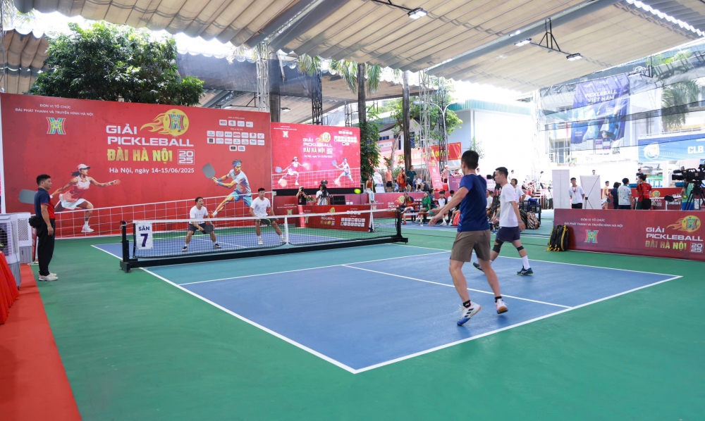 Hàng loạt ngôi sao tham dự giải Pickleball Đài Hà Nội năm 2025