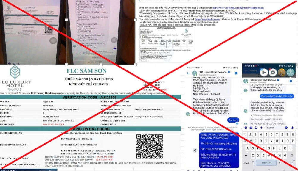 Khách du lịch mất tiền oan khi đặt phòng qua mạng xã hội