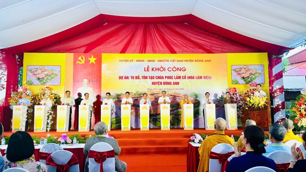 Khởi công Dự án tu bổ, tôn tạo chùa Phúc Lâm cổ